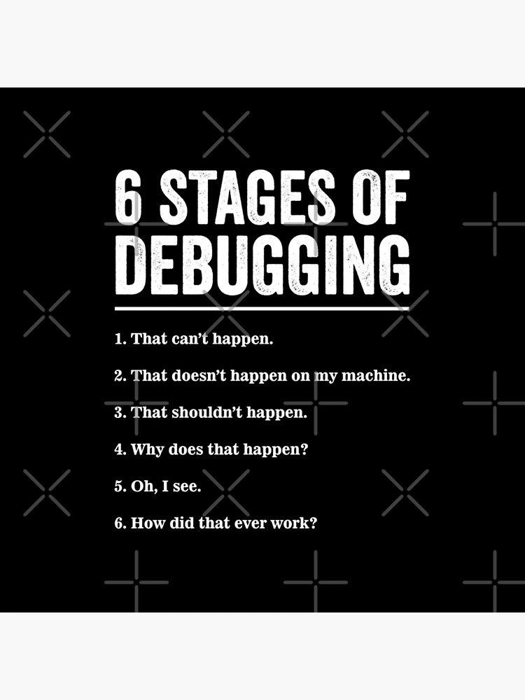 Thumbnail 4 of 4, Clock, Retro Debugging Bug Coding Computer Programmer designed and sold by LPDankdesign.