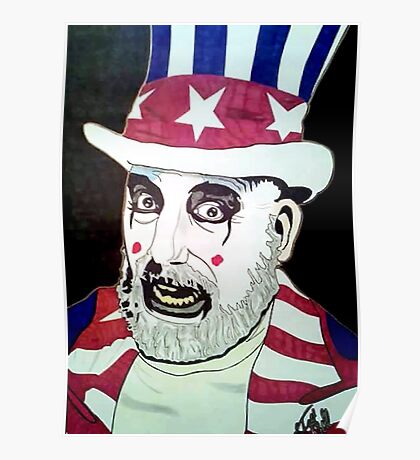 Captain Spaulding Posters Redbubble