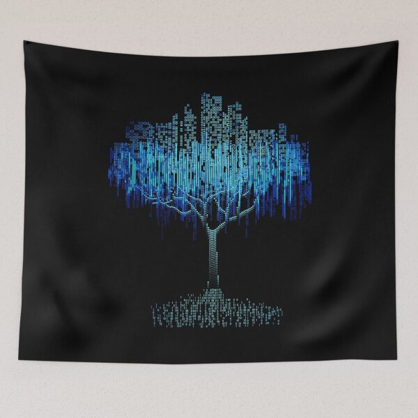 Item preview, Retro Binary Tree Coding Computer Programmer Tee designed and sold by TNMankdesign.