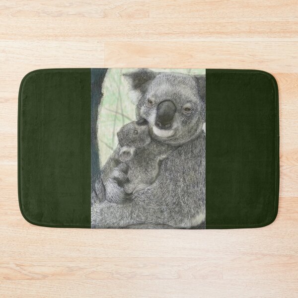Item preview, The Portrait of a Lovely Koala Family designed and sold by LanLanGallery.