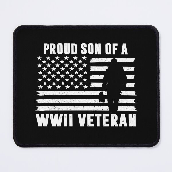 Item preview, Proud Son of WWII Vet US ARMY VETERAN 4th of July Independence Day Proud US Citizen American 1st First Make Merica Great Again United State USA Patriotic Patriots Soldier Shirt designed and sold by Frontoni.