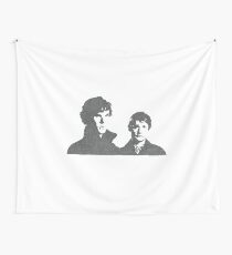 Sherlock and Watson Wall Tapestry