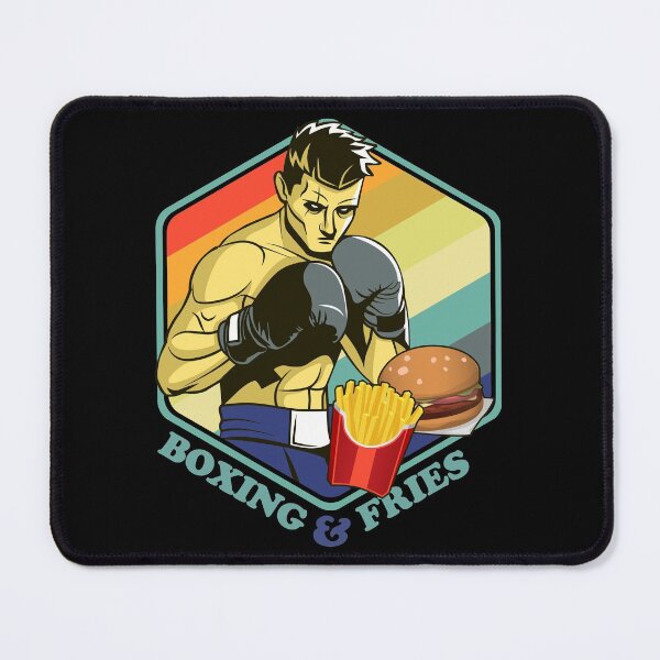 Item preview, Boxing Fastfood Burger Fries Boxer designed and sold by TheAplus.
