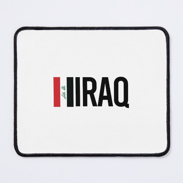 Item preview, Iraq Country Flag designed and sold by randomorder.