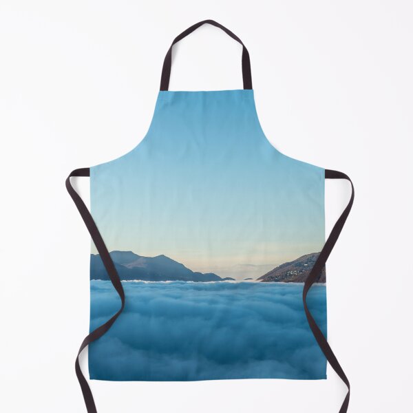 Item preview, Mountain Peak San Salvatore Above Cloudscape with Sunlight and Clear Sky in Lugano designed and sold by Mats Silvan.