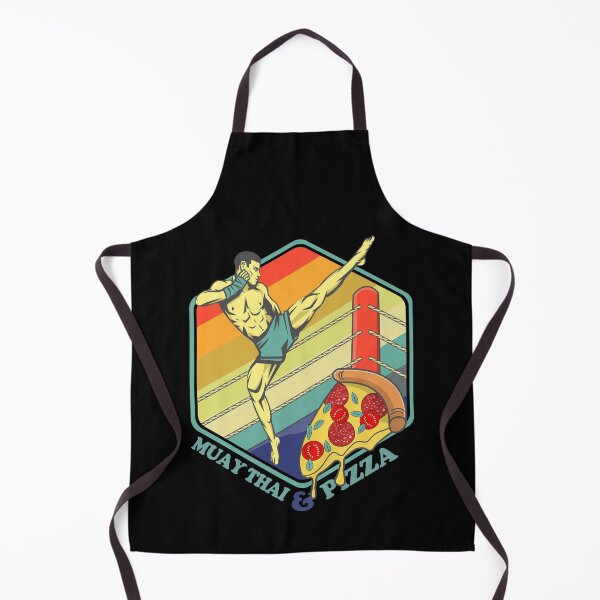 Item preview, Muay Thai Pizza Thai Boxer designed and sold by TheAplus.