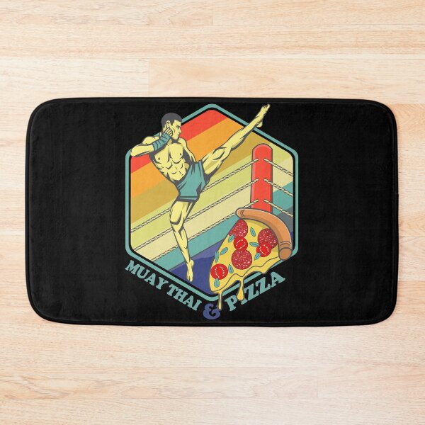 Item preview, Muay Thai Pizza Thai Boxer designed and sold by TheAplus.
