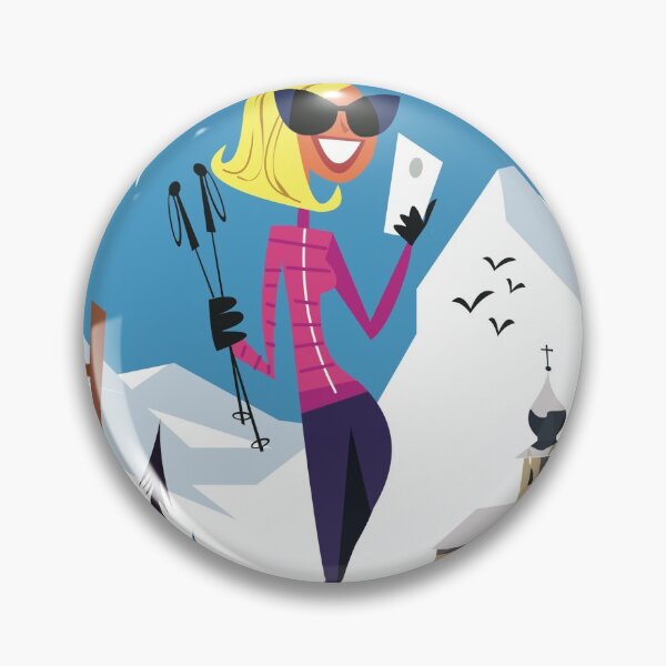 Item preview, Saalbach ski poster designed and sold by GAGodel.