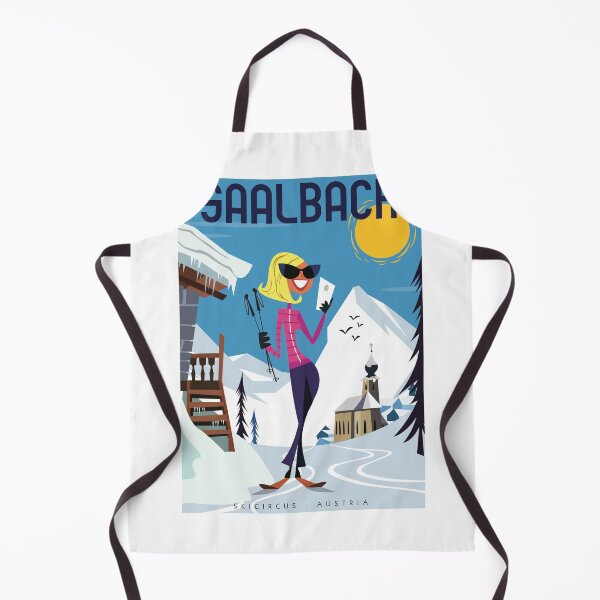 Item preview, Saalbach ski poster designed and sold by GAGodel.