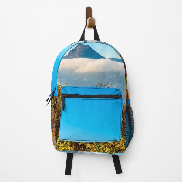 Item preview, Mountain Peak San Salvatore Above Cloudscape and Lake Lugano with Sunlight and Clear Sky in City of Lugano designed and sold by Mats Silvan.