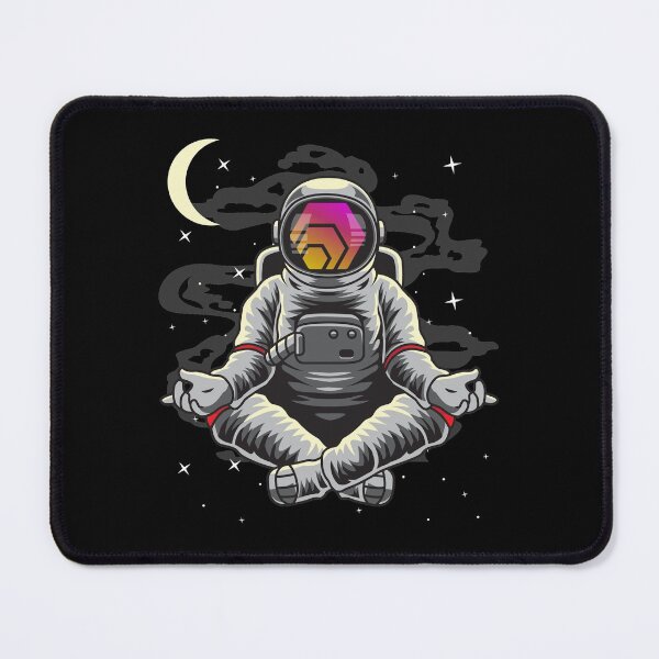 Item preview, Astronaut Yoga HEX Coin To The Moon HEX Crypto Token Blockchain Cryptocurrency Wallet designed and sold by JaxonBrown.