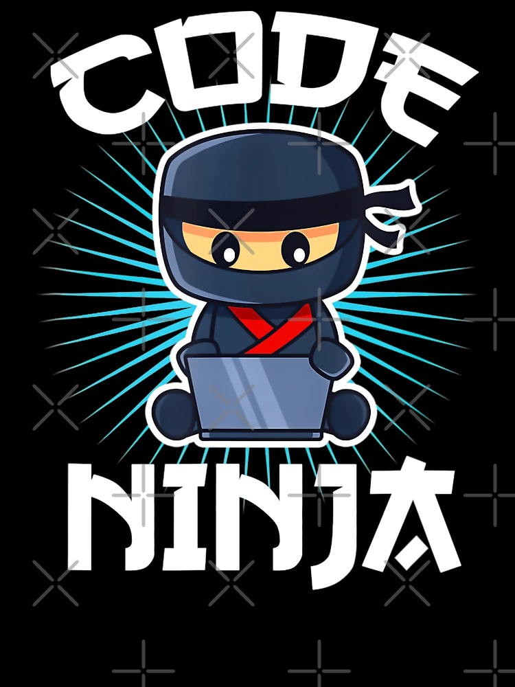 Thumbnail 7 of 7, Oversized T-Shirt, Retro Code Ninja Programmer Coder Computer Programming Coding designed and sold by TNMankdesign.