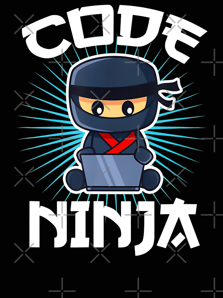 Thumbnail 4 of 4, Relaxed T-Shirt, Retro Code Ninja Programmer Coder Computer Programming Coding designed and sold by TNMankdesign.