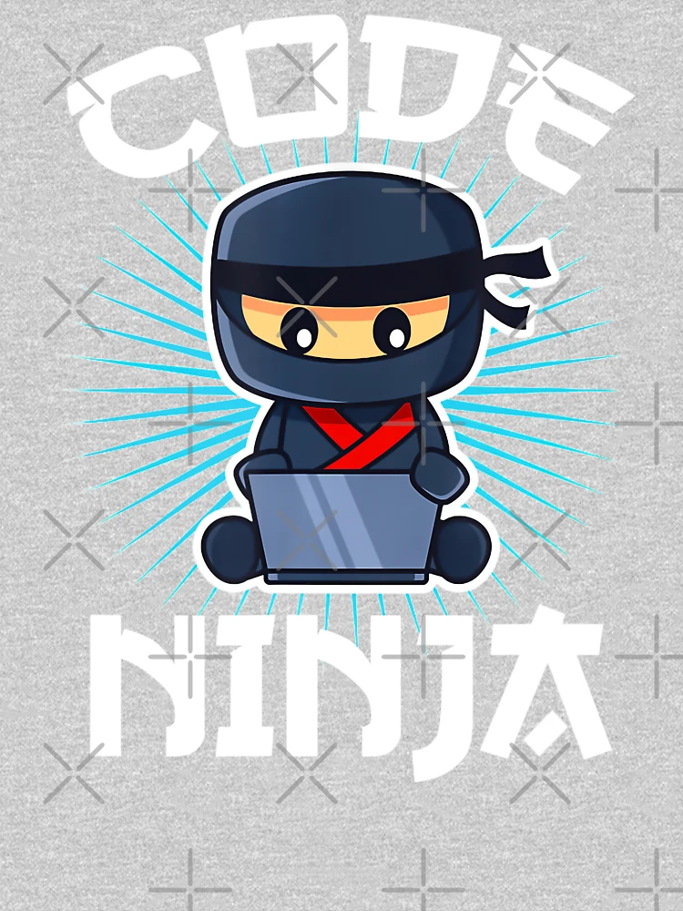 Thumbnail 5 of 5, Kids Pullover Hoodie, Retro Code Ninja Programmer Coder Computer Programming Coding designed and sold by TNMankdesign.