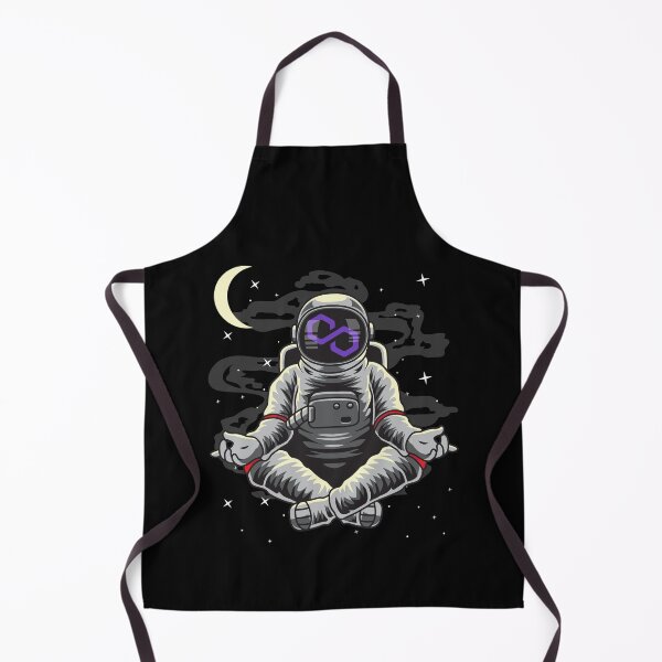 Item preview, Astronaut Yoga Polygon Matic Coin To The Moon Crypto Token Blockchain Cryptocurrency Wallet designed and sold by JaxonBrown.