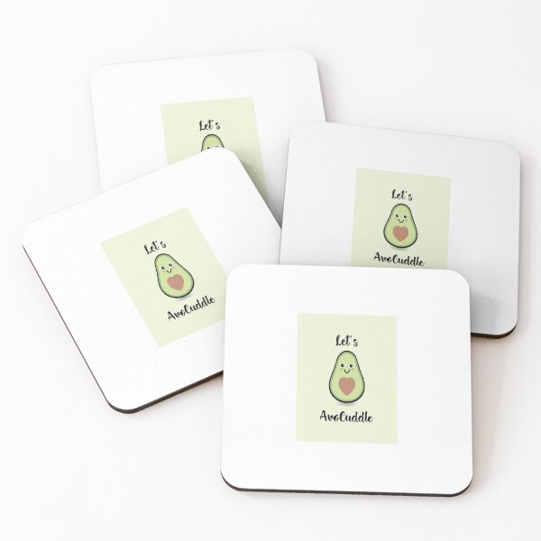 Item preview, CUTE FUNNY AVOCADO VALENTINE'S  designed and sold by RetroPlaceee.