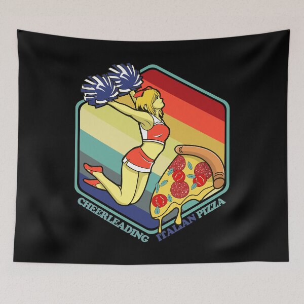 Item preview, Cheerleading Pizza Cheerleader designed and sold by TheAplus.