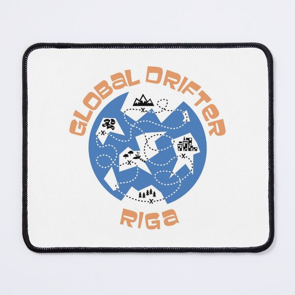 Item preview, Riga Global Drifter designed and sold by designkitsch.
