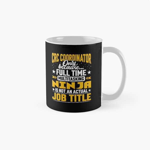 Aperçu de l'œuvre CRC Coordinator Job Title - Funny CRC Administrator Director créée et vendue par Giftyfy.