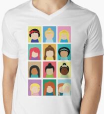 Princess Inspired Men's V-Neck T-Shirt