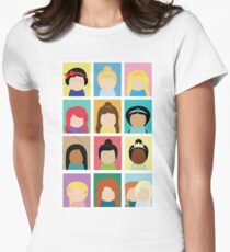 Princess Inspired Women's Fitted T-Shirt