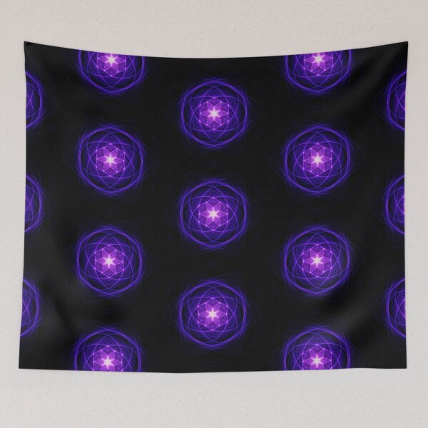 Item preview, Energetic Geometry - Indigo Prayers designed and sold by Leah McNeir.
