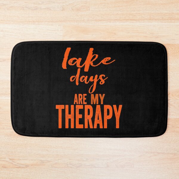 Item preview, Lake days are my therapy-summer lakes. designed and sold by DesignedBySnip.