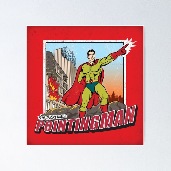Item preview, The Incredible Pointingman designed and sold by candyguru.