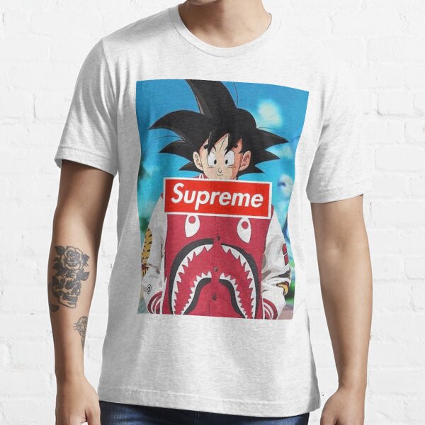 Supreme goku best sale t shirt