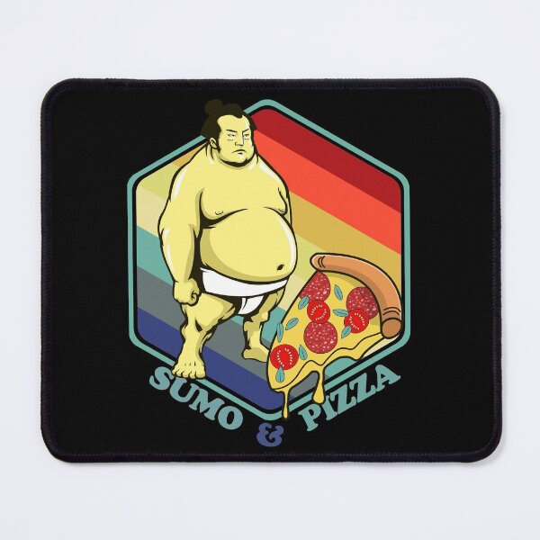 Item preview, Sumo Wrestling Pizza Wrestler designed and sold by TheAplus.