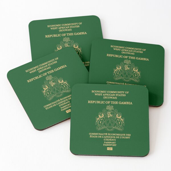 Item preview, Gambia passport  designed and sold by Travellerz.