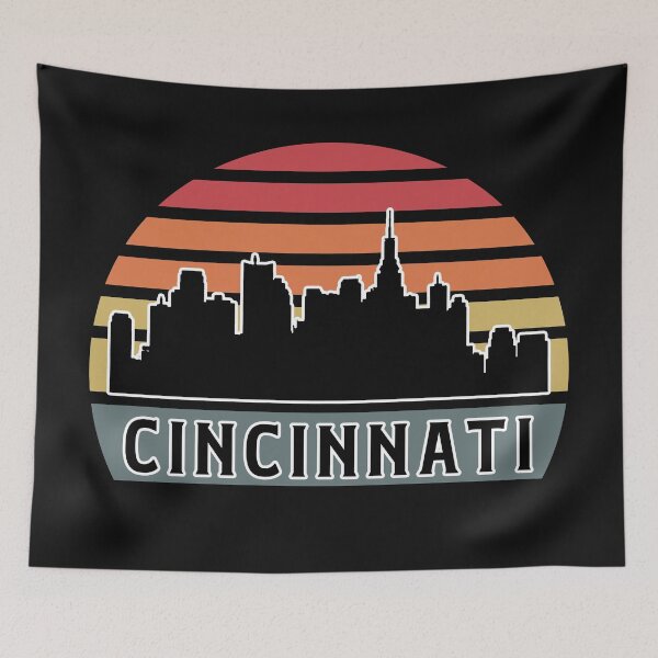 Artikelvorschau, Skyline von Cincinnati entworfen und verkauft von Us-nature.