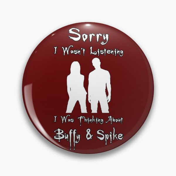 Item preview, Thinking About Buffy & Spike designed and sold by CharXena.