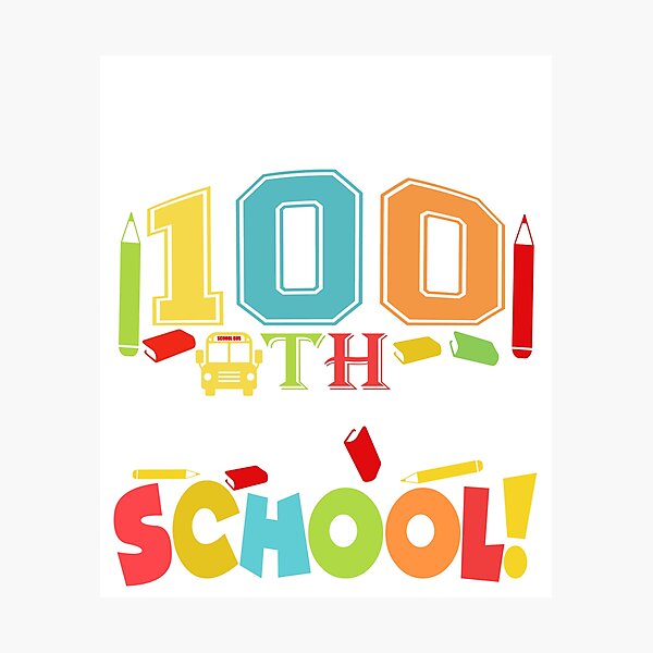 Item preview, HAPPY 100TH DAY OF SCHOOL TSHIRT  designed and sold by GLOBALVIBES.