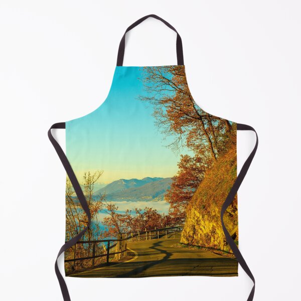 Item preview, Mountain Range Above Cloudscape and Mountain Road with Sunlight and Clear Sky in Lugano designed and sold by Mats Silvan.