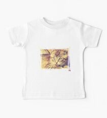 Retro Kitten Photo 2 Baby Tee