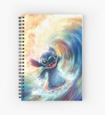 Surfing Stitch Spiral Notebook