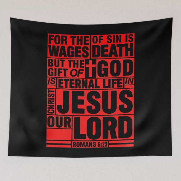 Item preview, Romans 6:23 Eternal Life designed and sold by plushism.