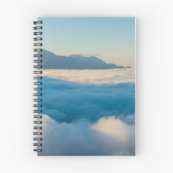 Item preview, Mountain Peak Above Cloudscape with Sunlight and Clear Sky in Lugano designed and sold by Mats Silvan.