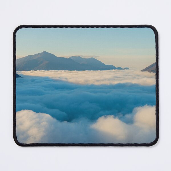Item preview, Mountain Peak Above Cloudscape with Sunlight and Clear Sky in Lugano designed and sold by Mats Silvan.
