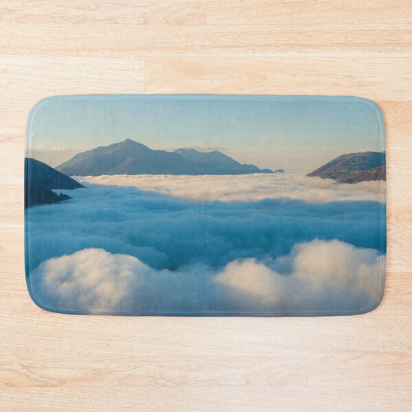 Item preview, Mountain Peak Above Cloudscape with Sunlight and Clear Sky in Lugano designed and sold by Mats Silvan.