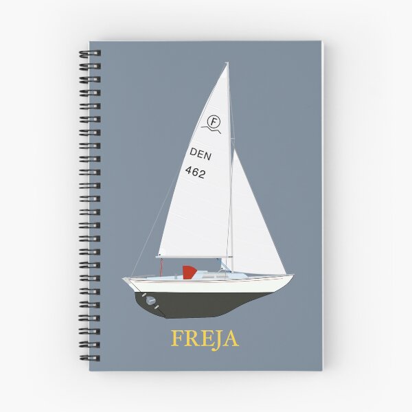 Item preview, International Folkboat 462 'Freja'  designed and sold by RedBubbleBath.