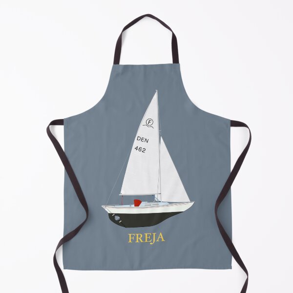 Item preview, International Folkboat 462 'Freja'  designed and sold by RedBubbleBath.
