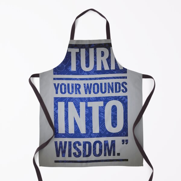 Item preview, TURN YOUR WOUNDS INTO WISDOM designed and sold by Nilesh Kantharia.