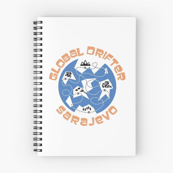 Item preview, Sarajevo Global Drifter designed and sold by designkitsch.