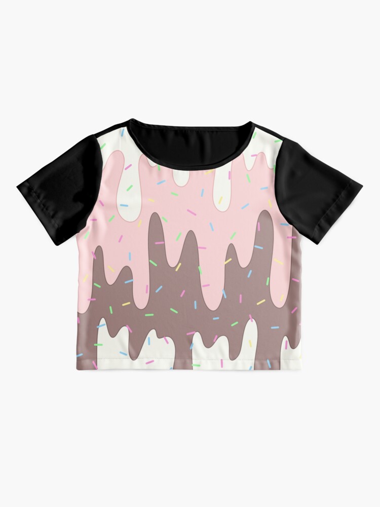 melting ice cream shirt