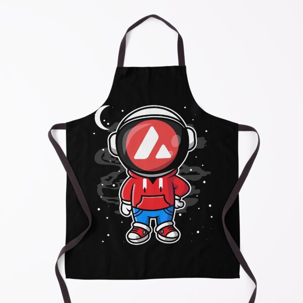 Item preview, Astronaut Hiphop Avalanche AVAX Coin To The Moon Crypto Token Cryptocurrency Blockchain Wallet designed and sold by AriellaGross.