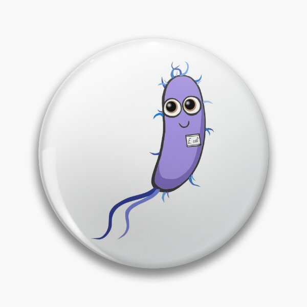 Item preview, Cute Bacteria - Purple Escherichia  designed and sold by modry-animag.
