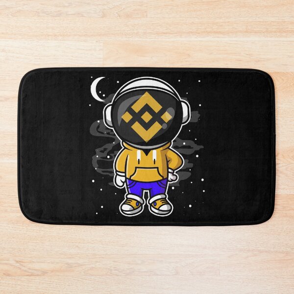 Item preview, Astronaut Hiphop Binance BNB Coin To The Moon Crypto Token Cryptocurrency Blockchain Wallet designed and sold by AriellaGross.