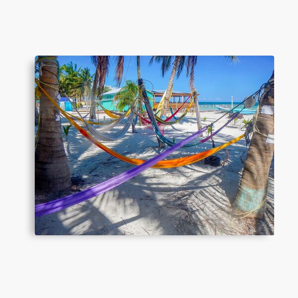 Hamacas Caye Caulker, Belice Lienzo